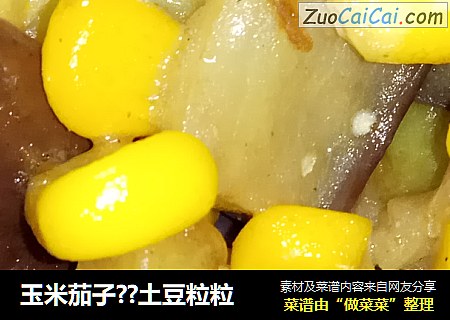 玉米茄子??土豆粒粒