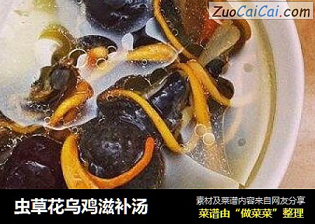 虫草花乌鸡滋补汤