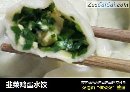 韭菜鸡蛋水饺
