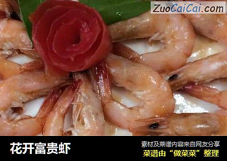 花开富贵虾