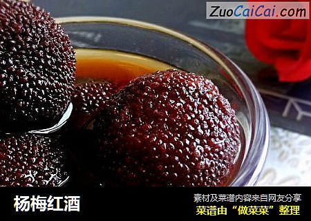 杨梅红酒