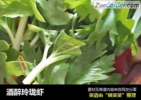 酒醉玲珑虾