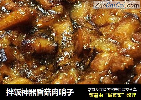 拌饭神器香菇肉哨子