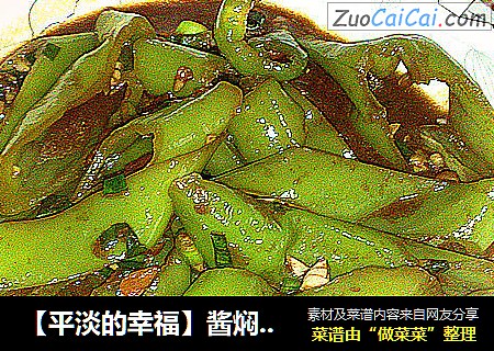 【平淡的幸福】酱焖辣椒
