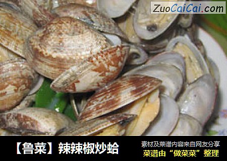 【鲁菜】辣辣椒炒蛤