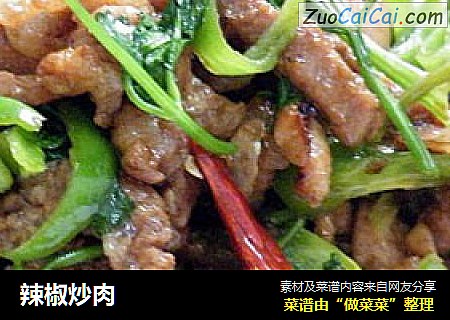 辣椒炒肉