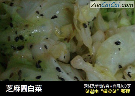 芝麻圆白菜