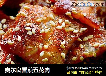 奥尔良香煎五花肉