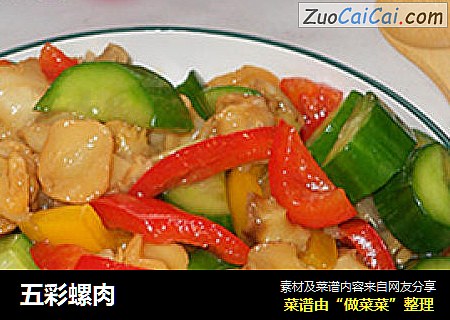 五彩螺肉