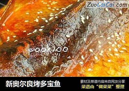 新奥尔良烤多宝鱼