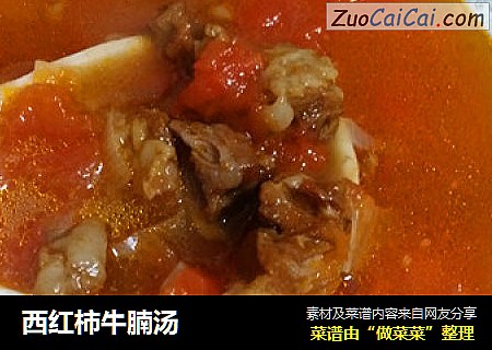 西红柿牛腩汤