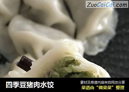 四季豆猪肉水饺
