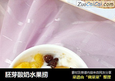 胚芽酸奶水果捞