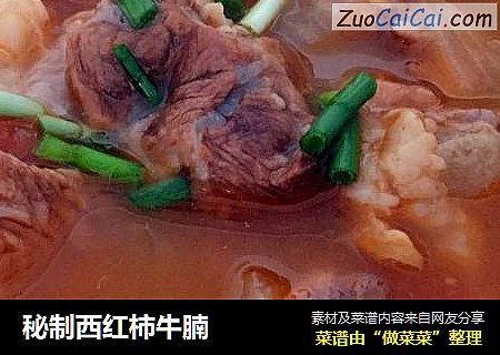 秘制西红柿牛腩