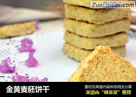 金黄麦胚饼干