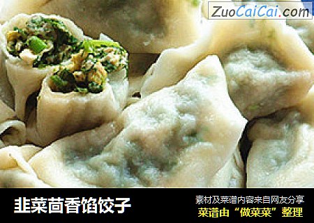 韭菜茴香馅饺子