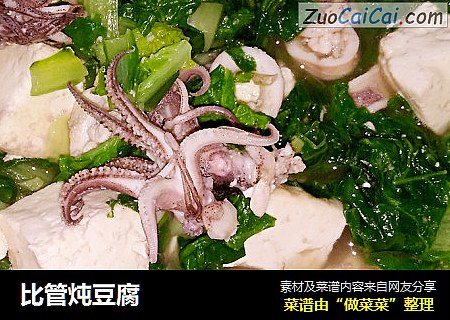 比管炖豆腐