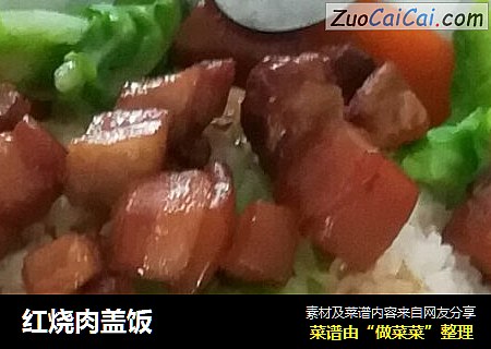 红烧肉盖饭