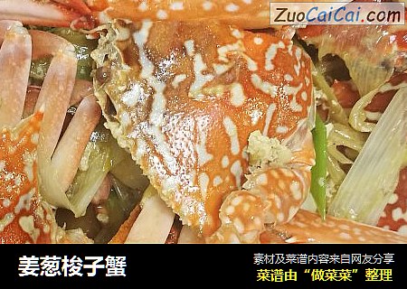 姜葱梭子蟹