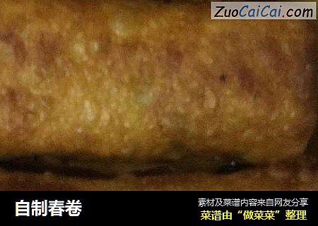 自制春卷