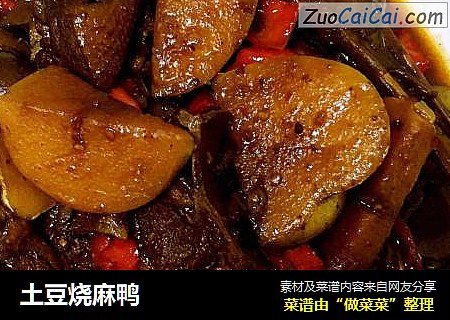 土豆烧麻鸭