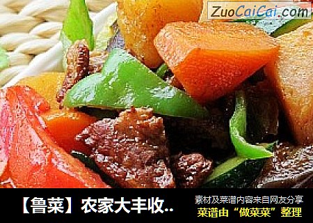 【鲁菜】农家大丰收---炖什锦