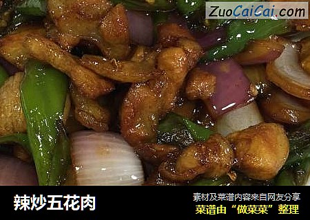 辣炒五花肉
