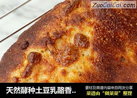 天然酵种土豆乳酪香葱面包