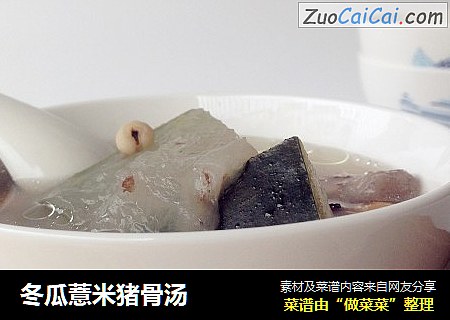 冬瓜薏米猪骨汤