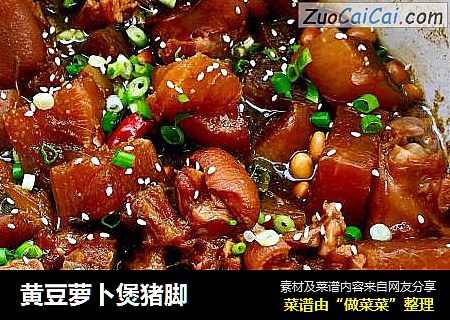 黄豆萝卜煲猪脚