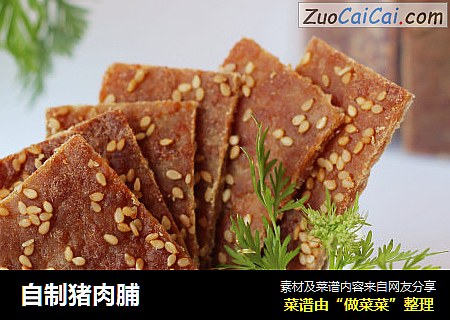 自制猪肉脯