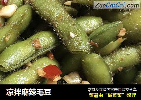 凉拌麻辣毛豆
