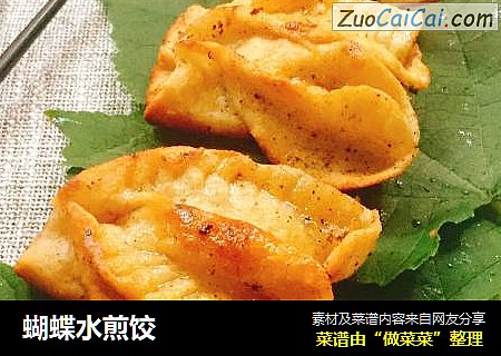 蝴蝶水煎饺