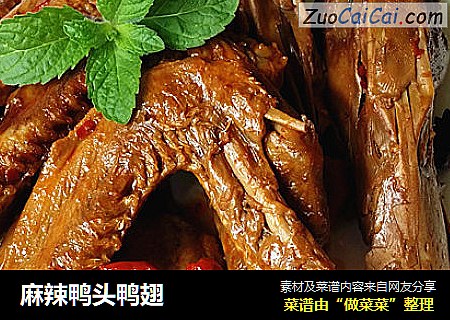 麻辣鸭头鸭翅