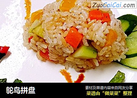 鸵鸟拼盘