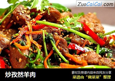 炒孜然羊肉