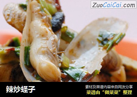 辣炒蛏子