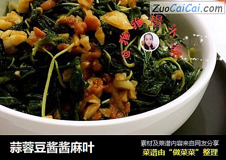 蒜蓉豆酱酱麻叶