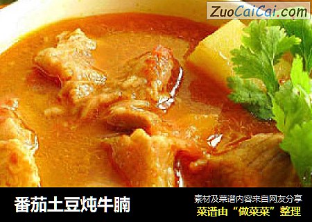 番茄土豆炖牛腩