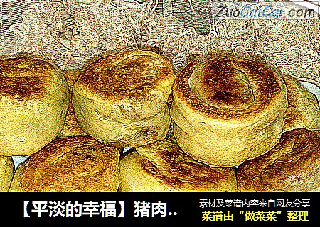 【平淡的幸福】猪肉萝卜丝饼