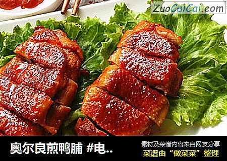 奥尔良煎鸭脯#电饼档版#