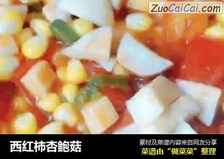 西红柿杏鲍菇