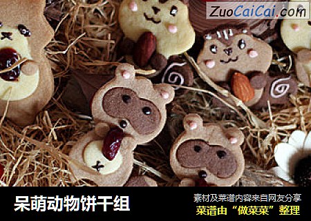 呆萌动物饼干组