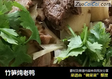 竹笋炖老鸭
