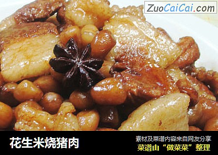 花生米烧猪肉