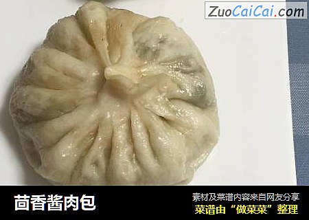 茴香酱肉包