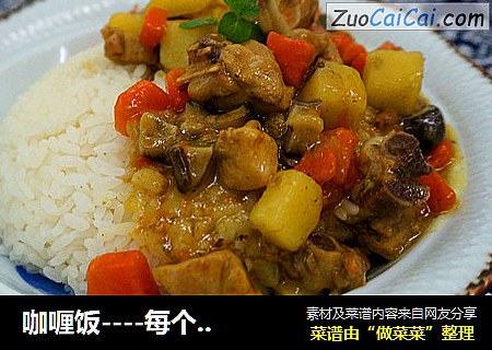 咖喱饭----每个人都会爱上的