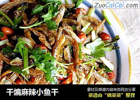 干煸麻辣小鱼干