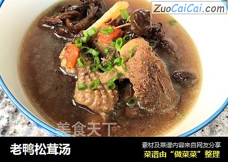 老鸭松茸汤