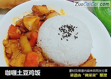 咖喱土豆鸡饭